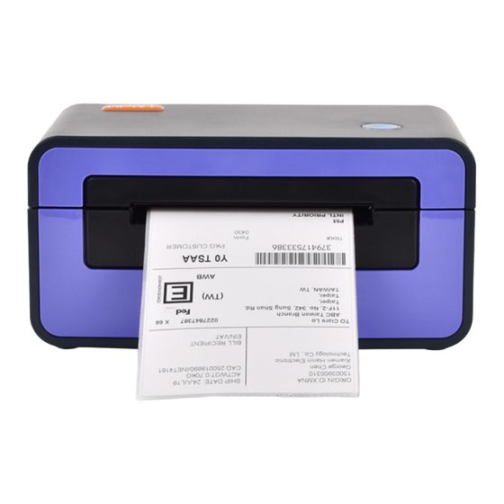 HPRT SL42 Quick Start Manual