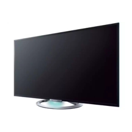 Sony KDL-42W801A Service Manual