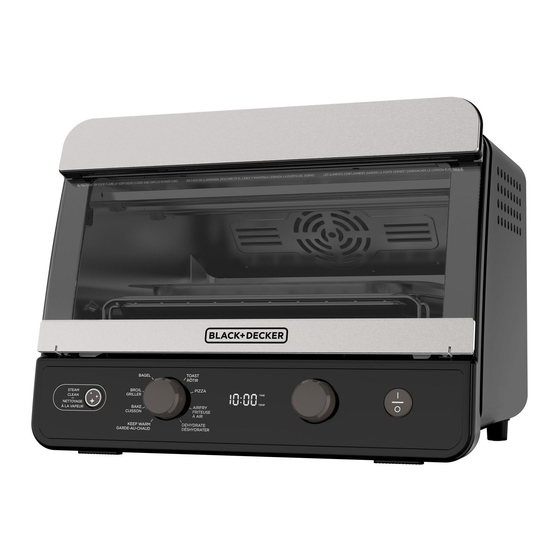 BLACK & DECKER CRISP N BAKE TOD6020BC USE AND CARE MANUAL Pdf Download