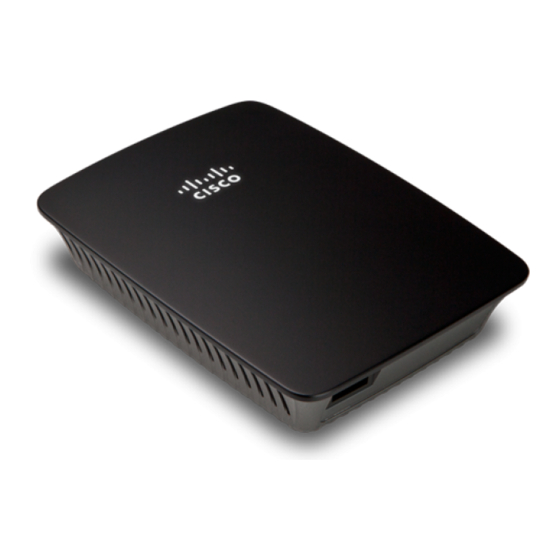 Cisco Linksys RE1000 Getting Started
