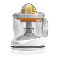 Black & Decker CJ625 Use And Care Manual