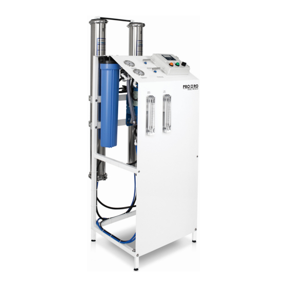 PROAQUA PRO+RO SERIES USER & SERVICE MANUAL Pdf Download ManualsLib