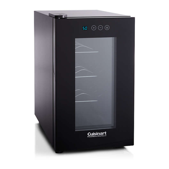 CUISINART PRIVATE RESERVE CWC800CENL INSTRUCTION BOOKLET Pdf Download