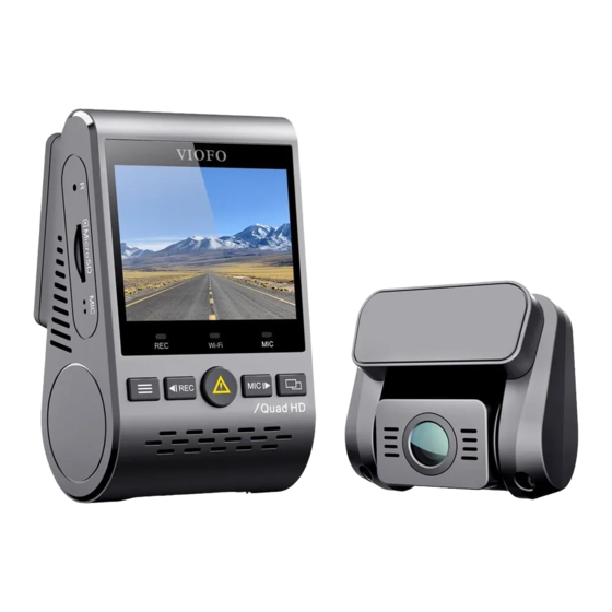 Viofo A129 Plus Duo IR User Manual