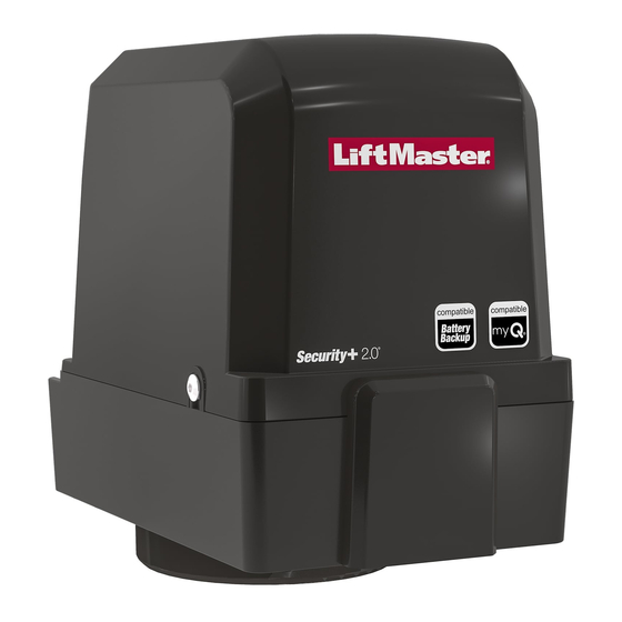 Liftmaster Security 20 Manual
