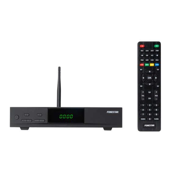 FONESTAR RDS-585WHD INSTRUCTION MANUAL Pdf Download | ManualsLib