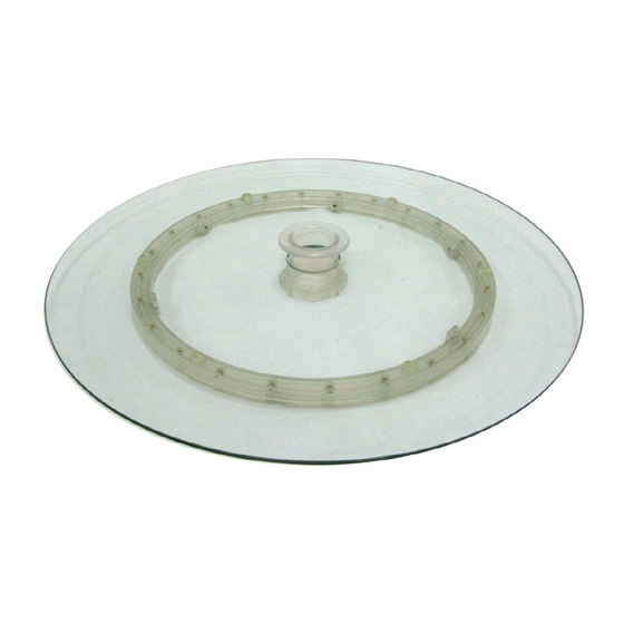 GARDEN TREASURES BURKSTON LAZY SUSAN LS01 ASSEMBLY INSTRUCTIONS MANUAL