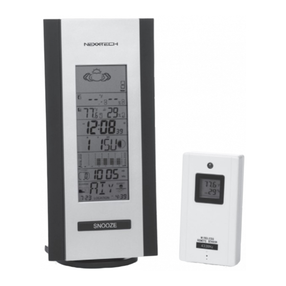 NEXXTECH PROFESSIONAL WEATHER STATION USER MANUAL Pdf Download ManualsLib