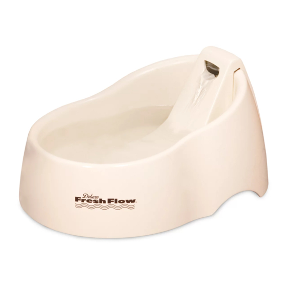 PETMATE DELUXE FRESH FLOW ASSEMBLY INSTRUCTIONS MANUAL Pdf Download