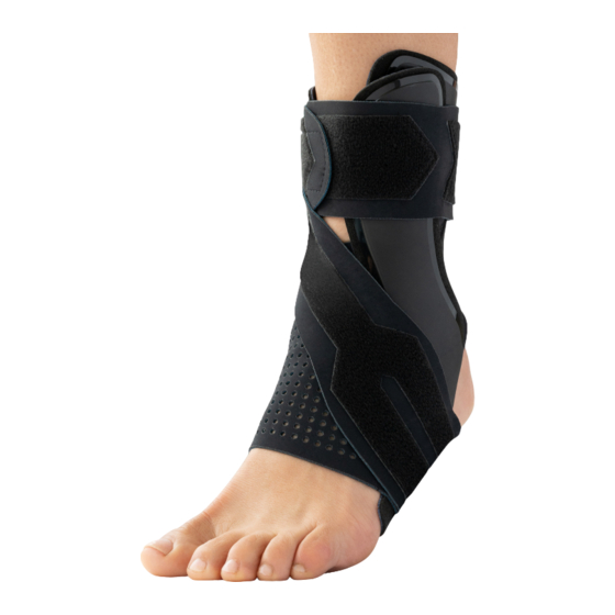 DJO enovis Aircast ActyFoot Quick Start Manual