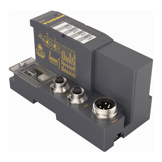 turck BL67-PG-DP Manuals