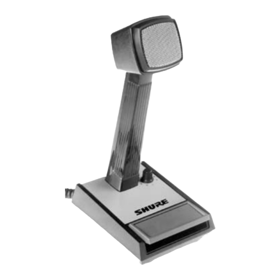 Shure 526T Series II Super Punch User Manual