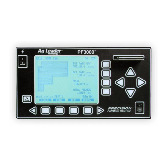 Ag Leader PF3000 User Manual