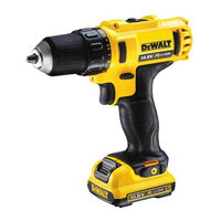 DeWalt XR DCD710 Original Instructions Manual
