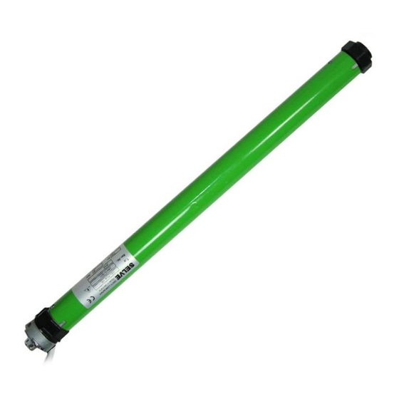 Selve SE Plus-R Adjustment Instructions Manual