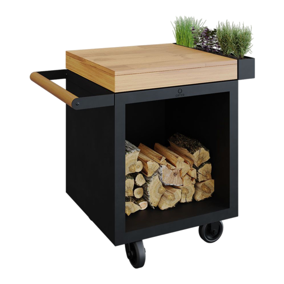 OFYR MISE EN PLACE TABLE PRO Series Manual