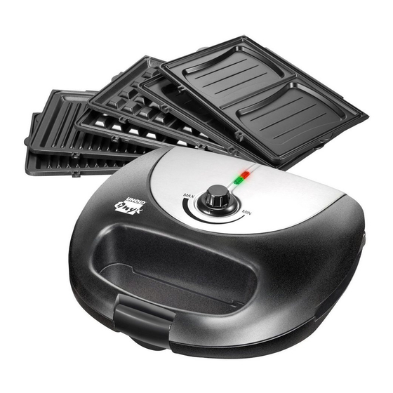 Unold MULTI 3 in 1 Onyx Instructions For Use Manual