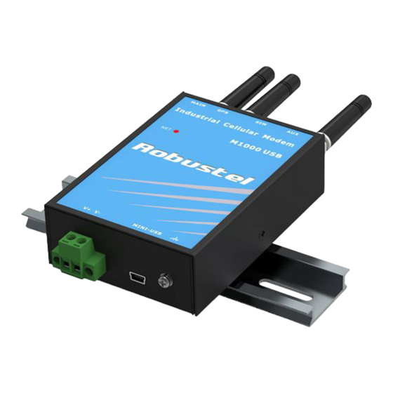 Robustel GoRugged M1000 USBV2 User Manual