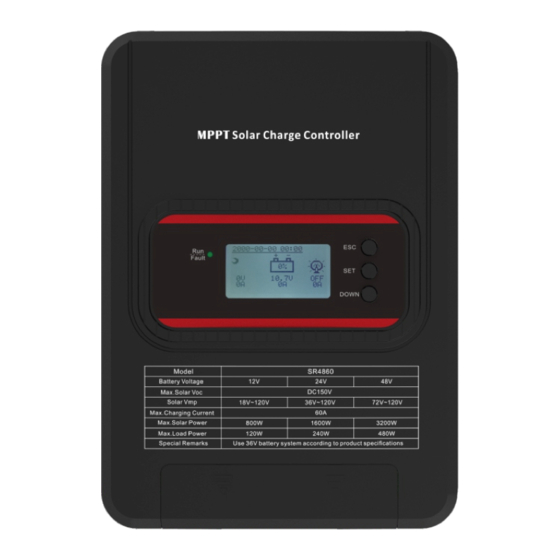 MPPT SR4810 User Manual
