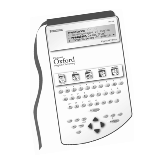 FRANKLIN OPD540 USER MANUAL Pdf Download ManualsLib