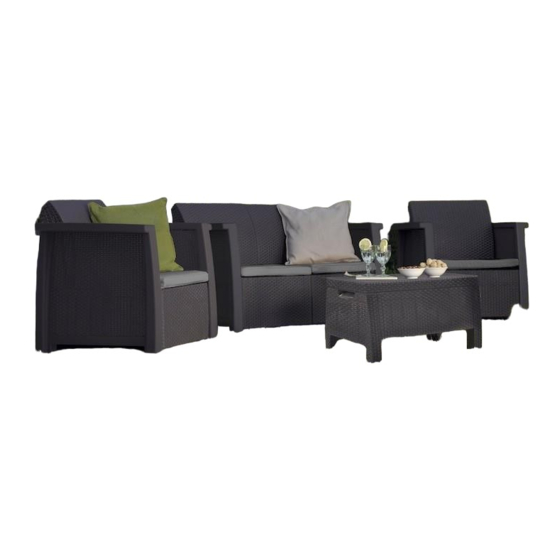 KETER DENVER SET ASSEMBLY INSTRUCTIONS MANUAL Pdf Download ManualsLib