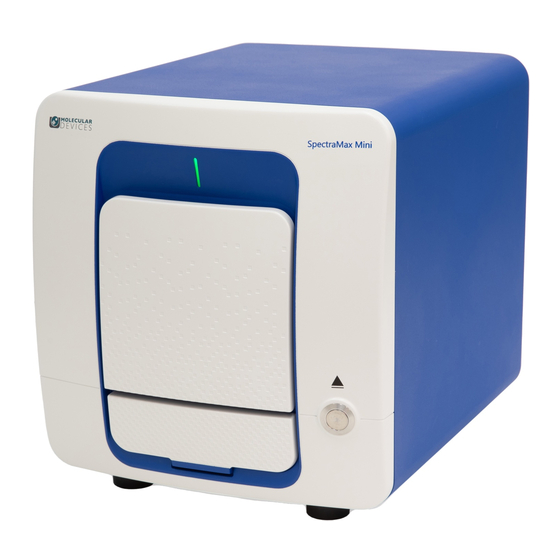 MOLECULAR DEVICES SPECTRAMAX MINI USER MANUAL Pdf Download ManuaLib
