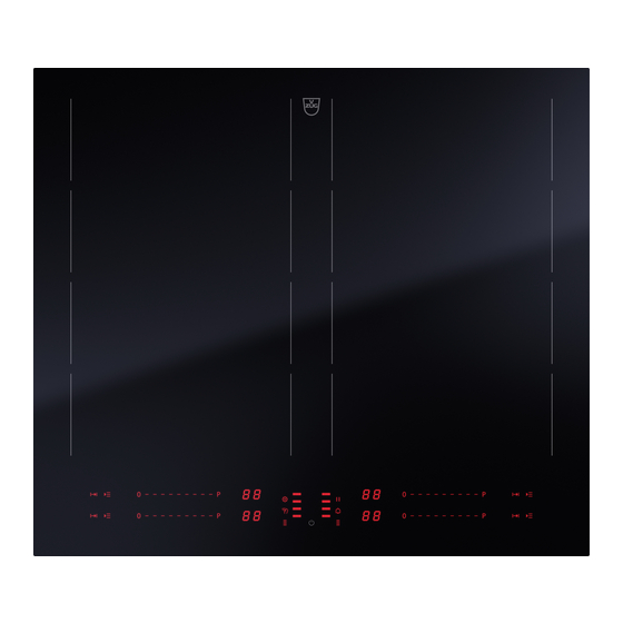 VZUG COOKTOP V4000 I604 OPERATING INSTRUCTIONS MANUAL Pdf Download