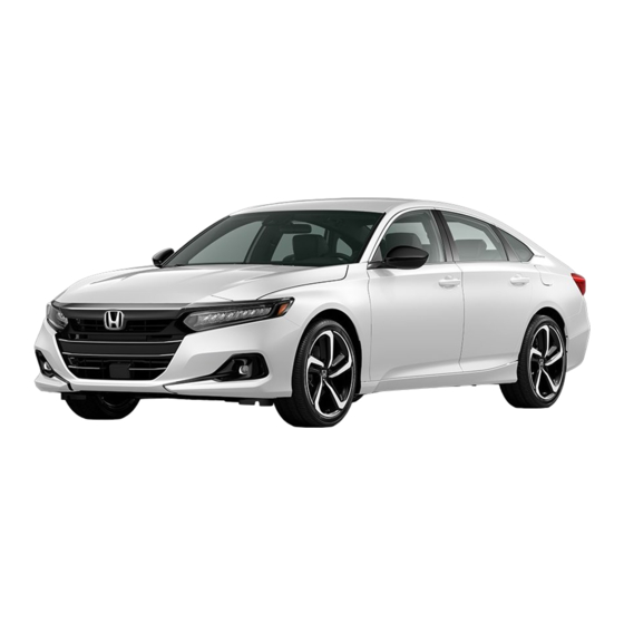 2022 Honda Accord Owners Manual