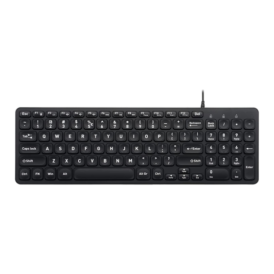 perixx PERIBOARD-333 User Manual