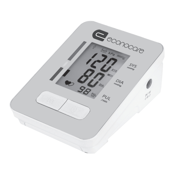 Medinox Econocare ECO-BP01 Instruction Manual
