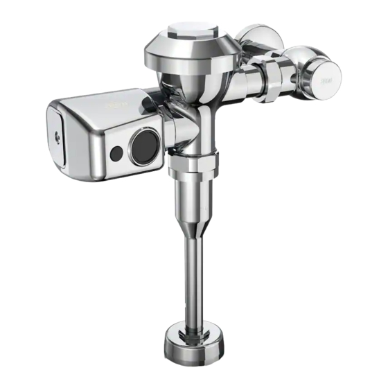 ZURN AquaSense ZER-W2 Series Installation, Operation, Maintenance And Parts Manual