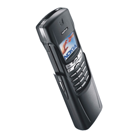 Nokia 8910i User Manual
