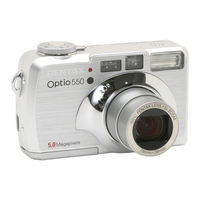 Pentax OPTIO 550 Operating Manual