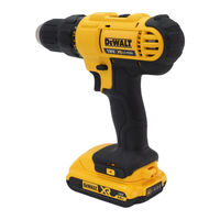 DeWalt XR DCD776D1T Original Instructions Manual