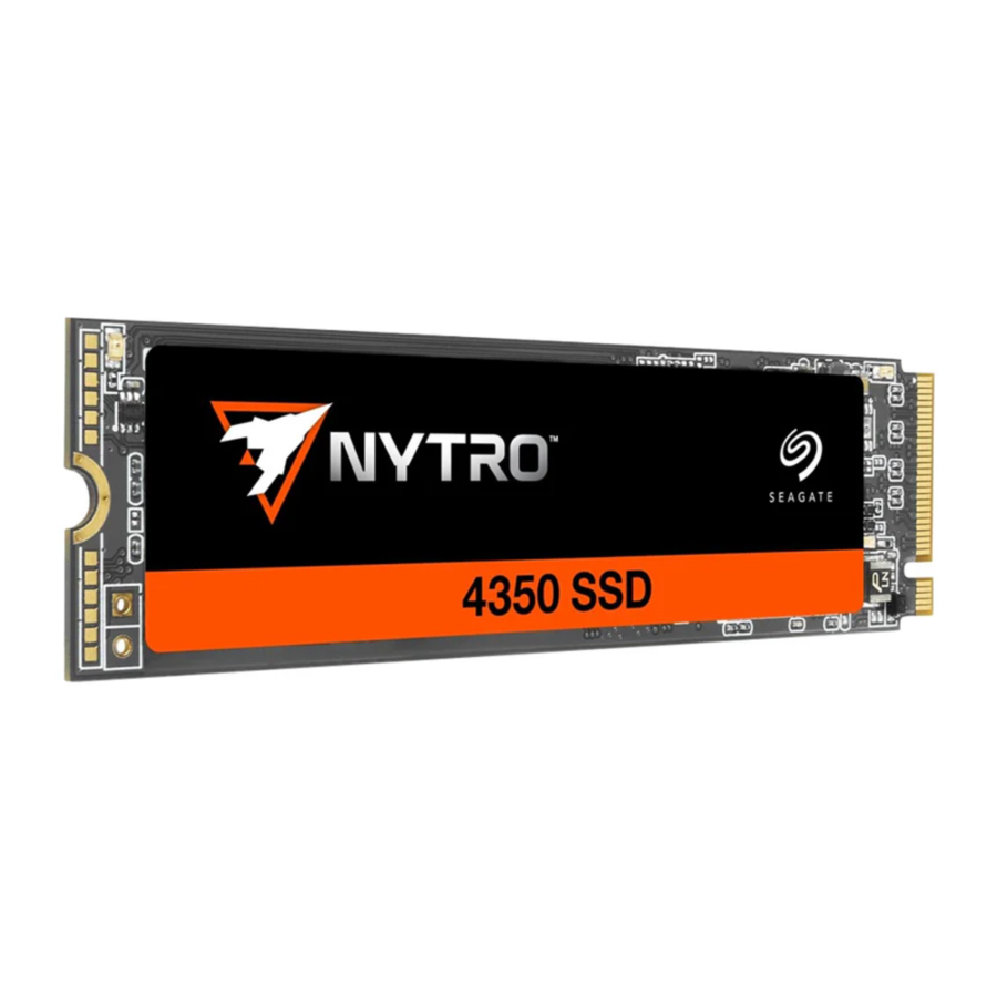 Seagate Nytro 4350 Manual