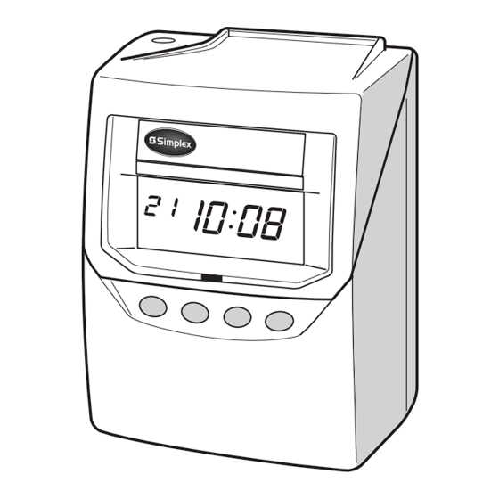 Simplex EP800 User Manual