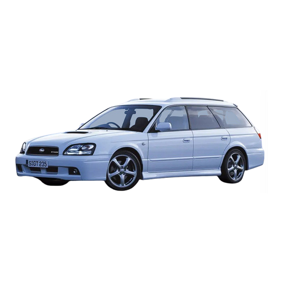 Subaru 2001 LEGACY Service Manual