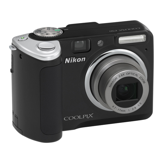 Nikon Coolpix P50 User Manual