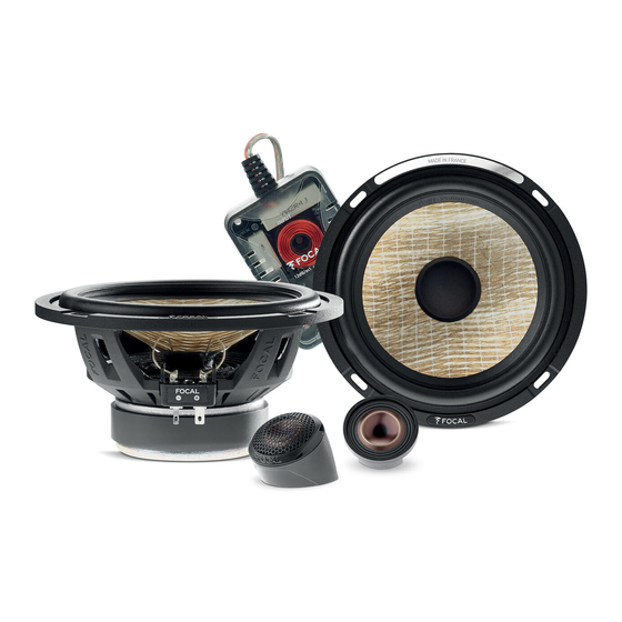 Focal FLAX EVO PS 165 FE User Manual