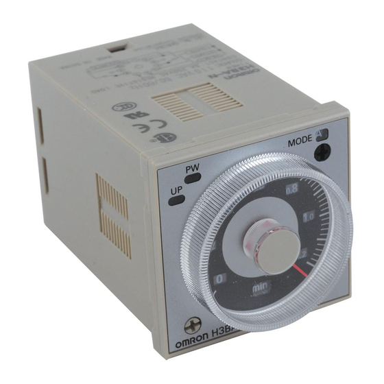 Omron H3BF-N Manual