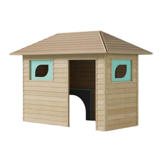 SPIMBEY PLAY HOUSE GRANDE 2003 ASSEMBLY AND INSTALLATION INSTRUCTIONS