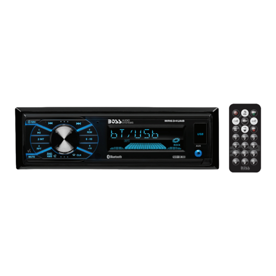 BOSS AUDIO SYSTEMS MR634UAB USER MANUAL Pdf Download ManualsLib