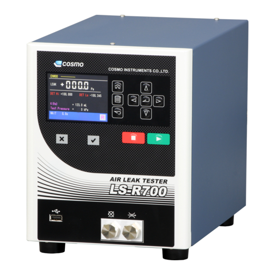 COSMO LS-R700 OPERATION MANUAL Pdf Download | ManualsLib
