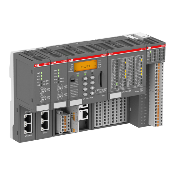 ABB AC500 Installation And Configuration Manual