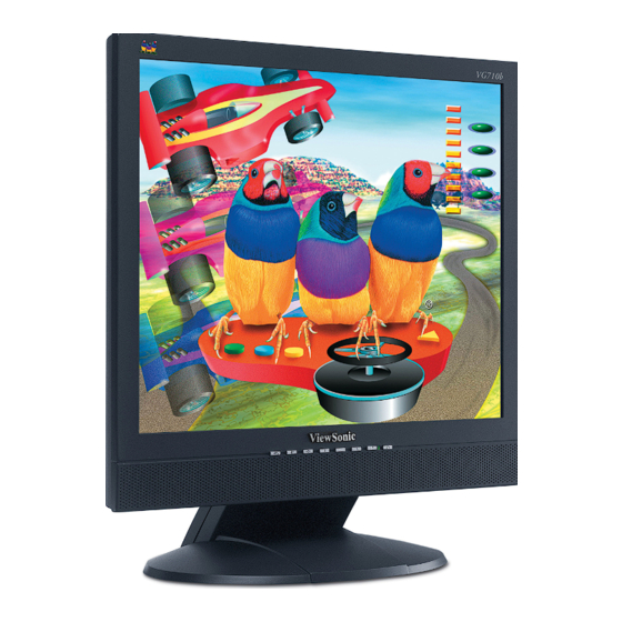 ViewSonic VE710b User Manual