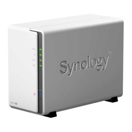 Synology DiskStation DS214se Manuals