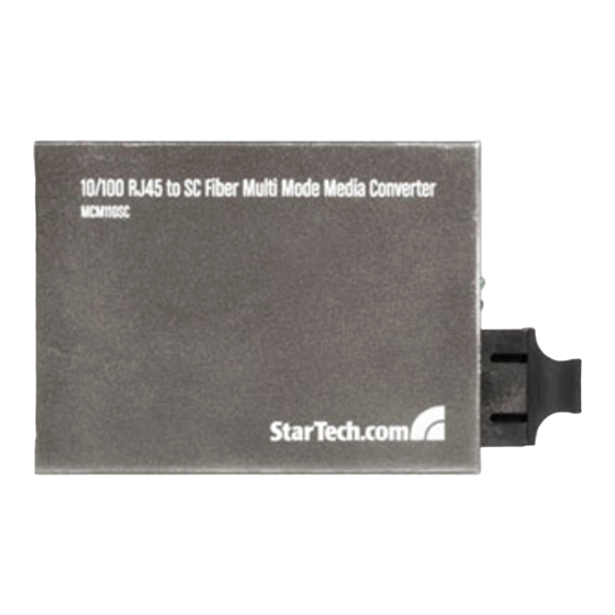 StarTech.com MCM110SC Specifications