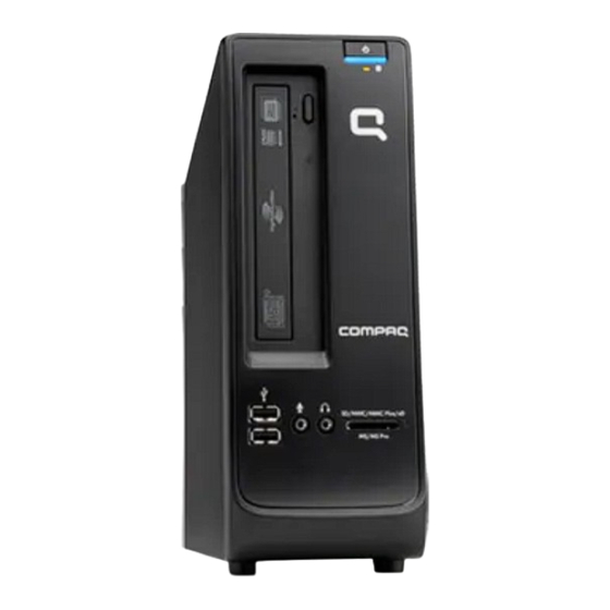 Compaq CQ1200 Setup Poster