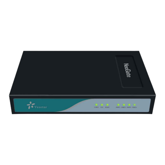 Yeastar Technology NeoGate TB400 User Manual