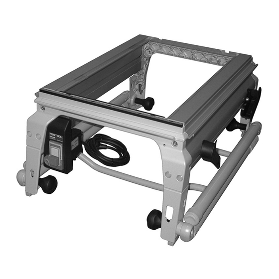 Festool CMS-GE Original Operating Manual/Spare Parts List